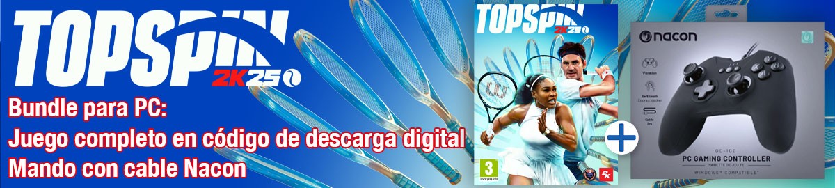 TopSpin 2K25 + Nacon